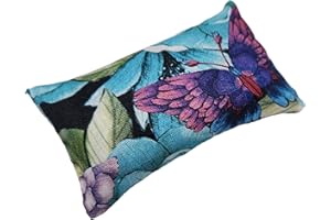 NAKPUNAR Emery Pin Cushion for Sewing - Filled with Abrasive Emery Sand - Handmade in USA (2"x3", Butterflies)