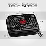 Winmau Armor G2 Darts Wallet Black Case Holds Two Fully Assembled Darts view 4
