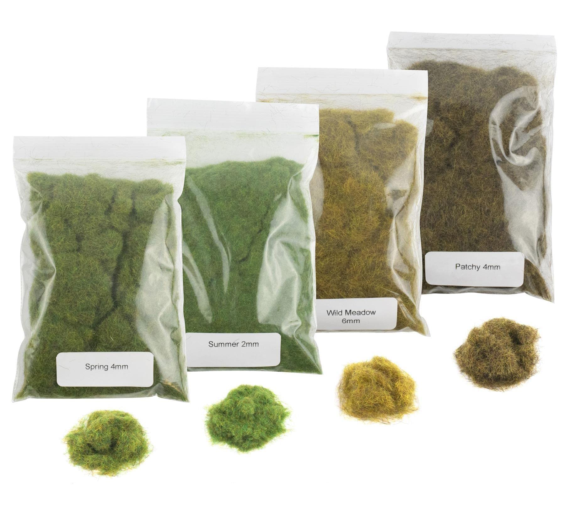 War World Scenics Static Grass Starter Kit 1 – Modelling Model Railway Railroad Wargame Layout Scenery Terrain Landscape Diorama Materials Track All Gauges