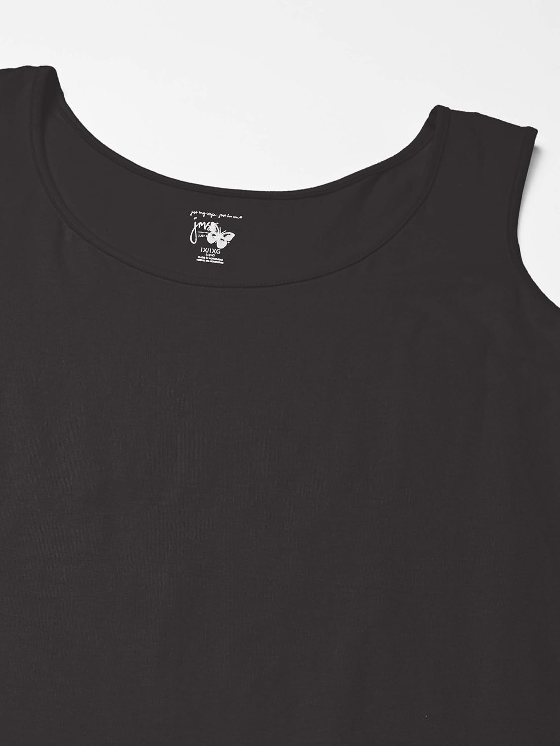 Just My Size Women's Plus-Size Shirt-Tail Tank Top at  Women’s Clothing store
