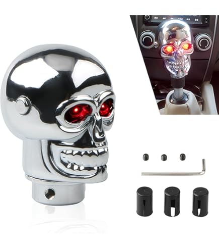 Amazon.com: Slykew 1 PC Car Shift Knob, Aluminum Alloy Gear