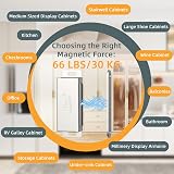 Jiayi Magnetic Door Catch 4 Pack Heavy Duty 30KG Stainless Steel Cabinet Latch view 6
