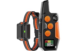 PEDONO Dog Shock Collar - [2025 Newly Released] 3300Ft Dog Training Collar with Remote for Small Medium Large Dogs, IPX7 Waterproof E Collar for Dogs Training Rechargeable with Unique Shock-Lock