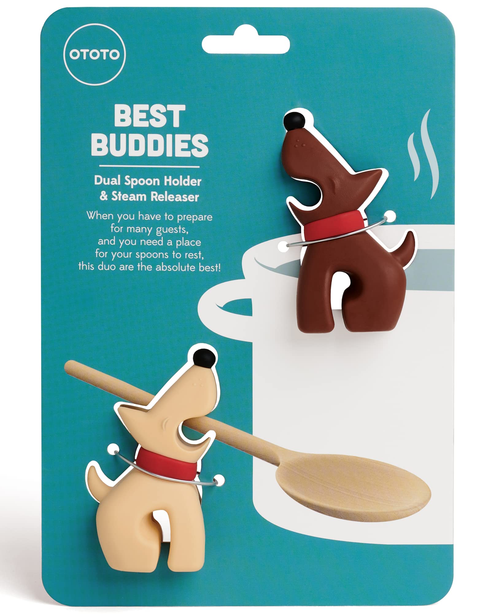 Photo 1 of Funny Spoon Holder by OTOTO - Spoon Rest for Stove Top - Cooking Gadgets, Cooking Gifts, Cool Kitchen Gadgets, Cool Gifts, Cute Kitchen Accessories