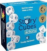 Asmodee Rory’s Story Cubes Actions Blue 9 Dice Magnetic Box PO1506021648