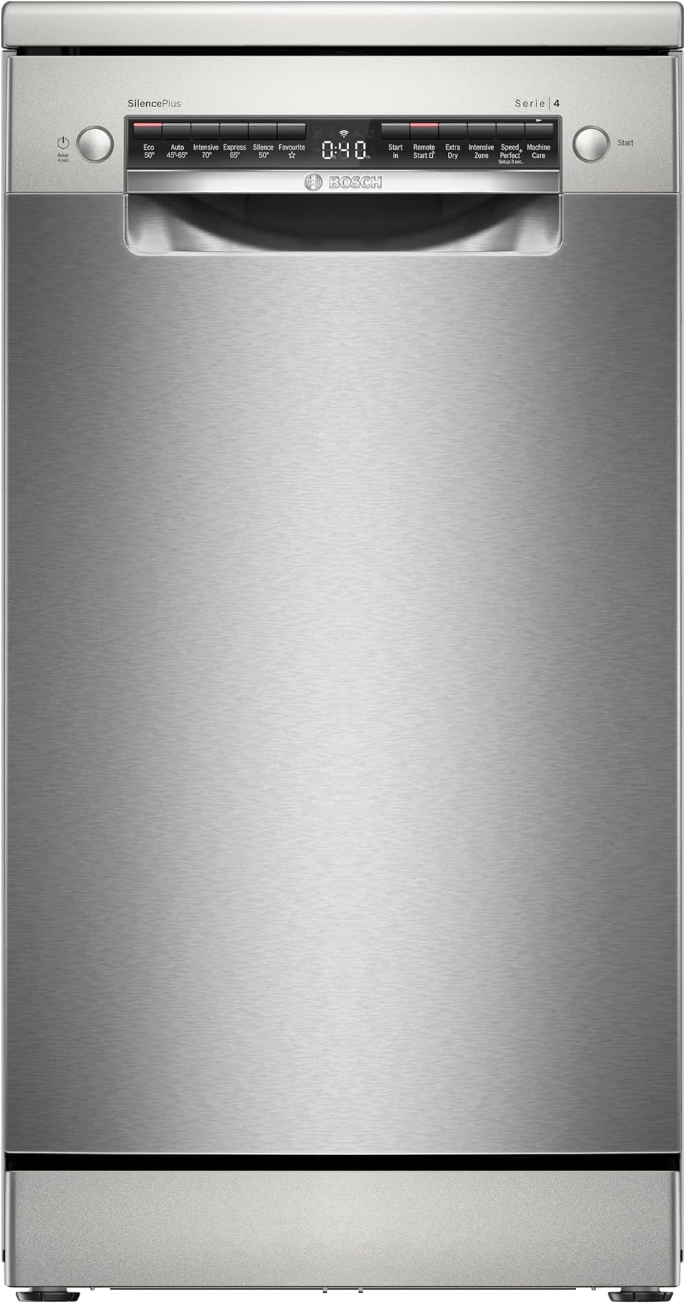 Bosch Series 4 Slimline Dishwasher 45 cm ExtraDry Silence Plus