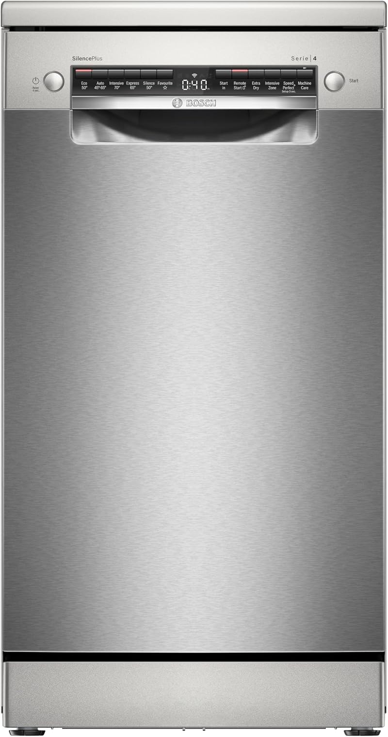 Bosch Series 4 Slimline Dishwasher 45 cm ExtraDry Silence Plus