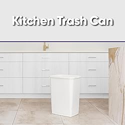 Superio Large Kitchen Trash Can 13 Gallon, 52 Qt