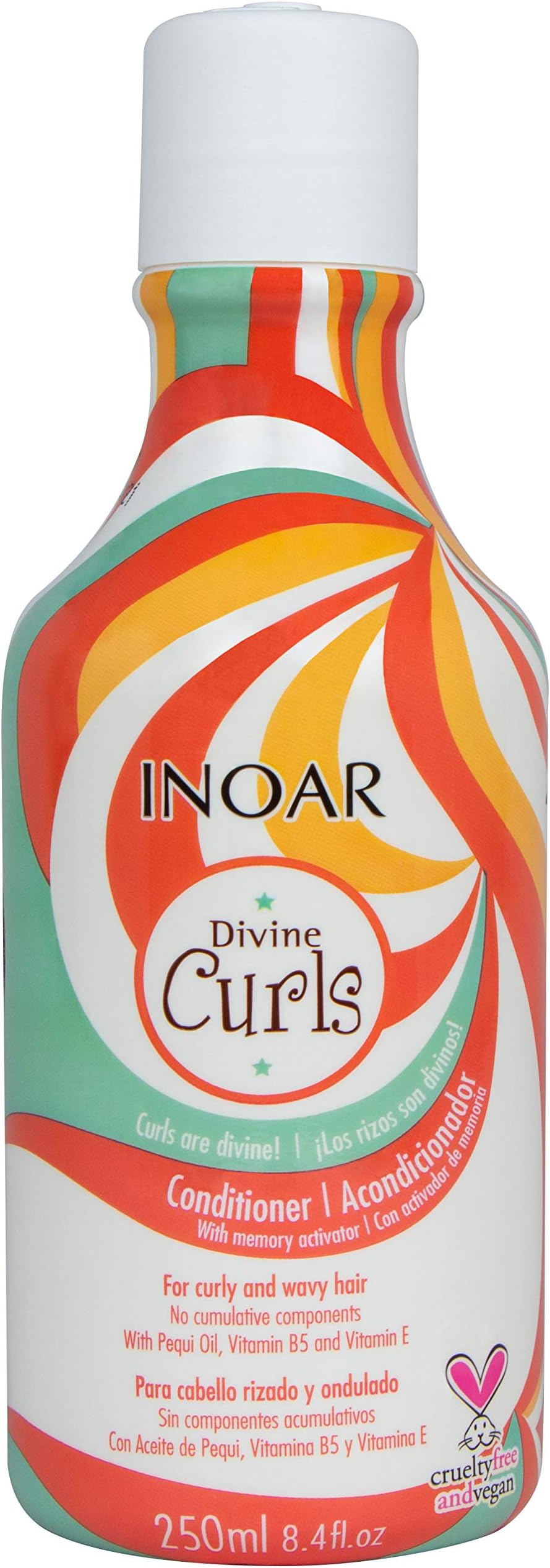 Inoar Professional - Divine Curls Conditioner - 250ml / 8.45oz