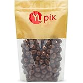 Yupik Milk Chocolate Covered Almonds, 1 kg, Kosher, Whole Nuts, Almonds Dipped in Fine Milk Chocolate, Smooth & Crunchy, Choc