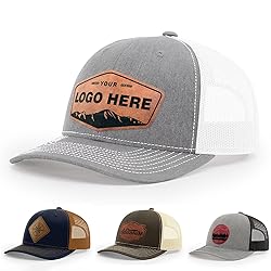 Personalized Custom 112 Style Trucker Leather Patch