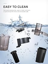 Reemix Juicer Centrifugal 3-Inch Wide Mouth Dual Speed Stainless Silver 500W view 4