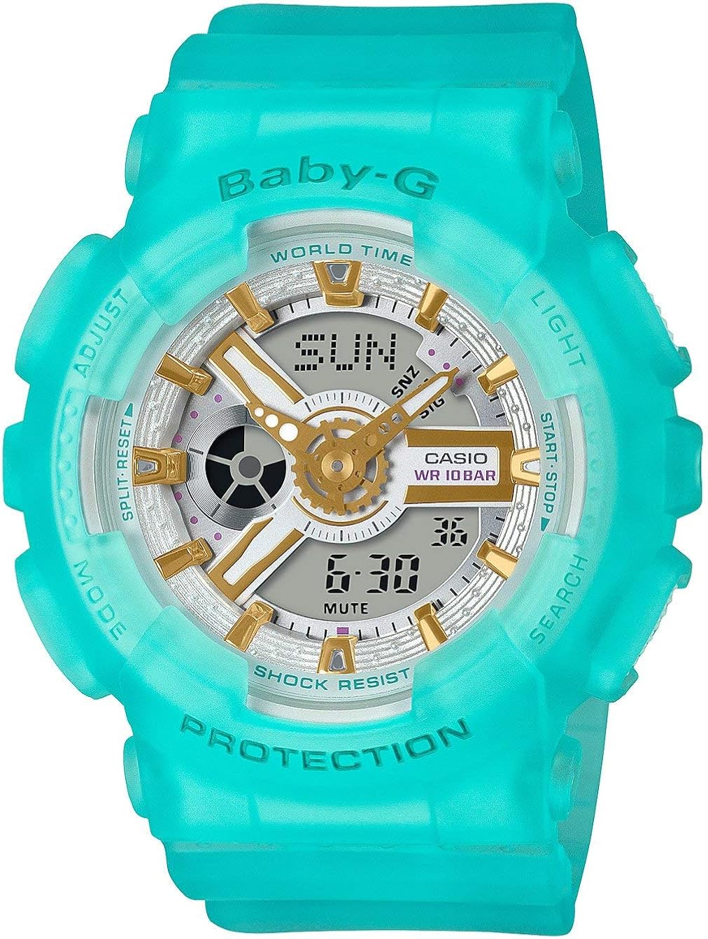teal g shock watch