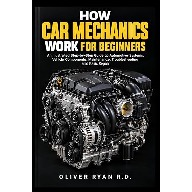 Amazon.com: How Car Mechanics Work for Beginners: An Illustrated