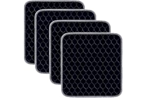 HUNAIGEE Waterproof Chair Pads for Incontinence Absorbent Chair Protector Pads for Incontinence Chuck Pads Washable Reusable 