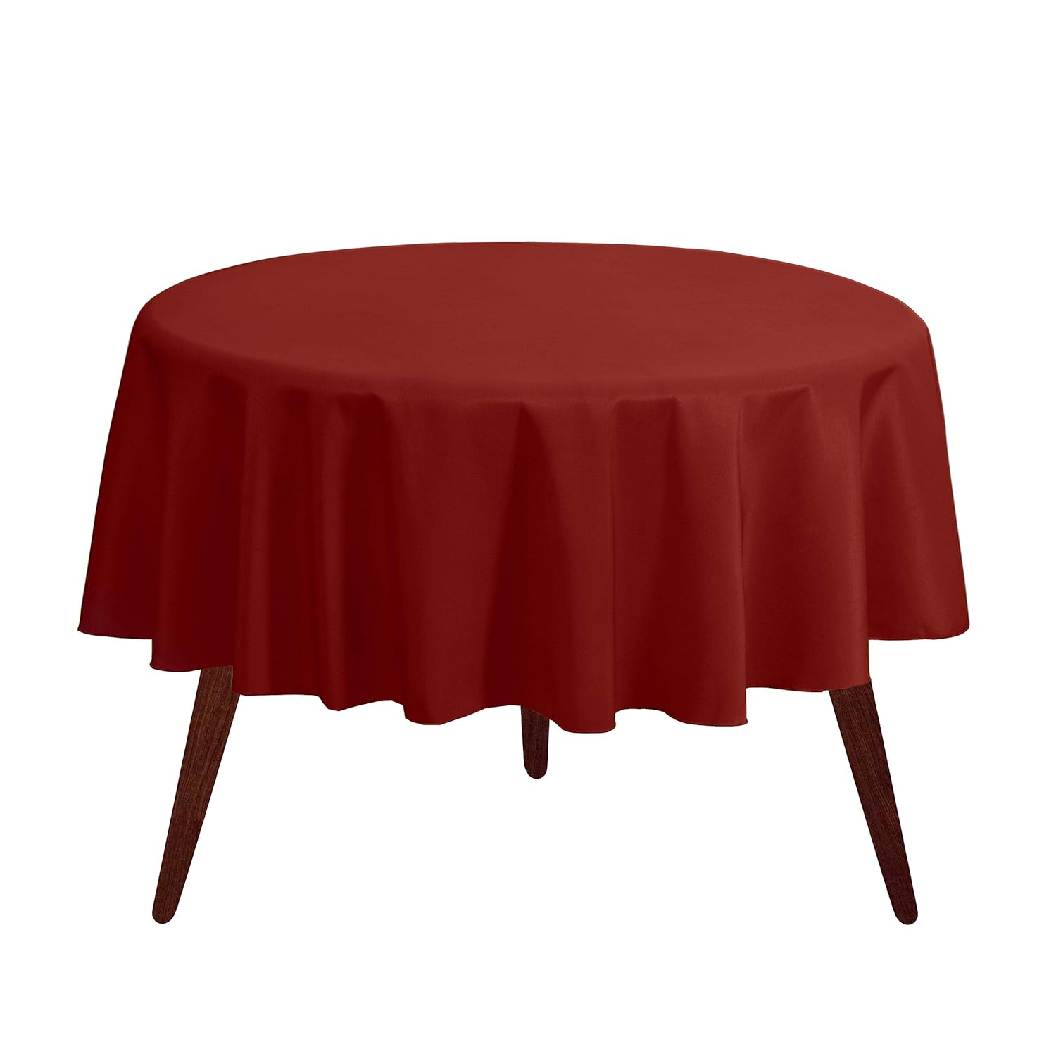 Best 90′ round table cloth polyester