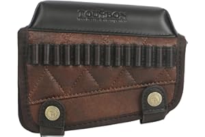 TOURBON Cheek Rest Pad with .22 Rifle Shell Holder Tactical Gun Stock Cover 14 Round Ammo Carrier Pouch Hunting Shooting Acce