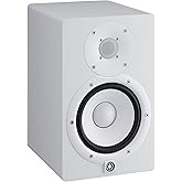Yamaha HS7W 7-Inch Powered Studio Monitor Speaker, White