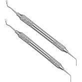 Endo Glick Plugger &ndash; Dental Plugger Endodontic Hand Instrument, Stainless Steel Double Ended Condenser Tool for Composite Placement (2)