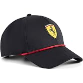 PUMA Scuderia Ferrari F1 Classic Logo Hat | Curved brim, Embroidered logo, Charles Leclerc edition, Officially licensed