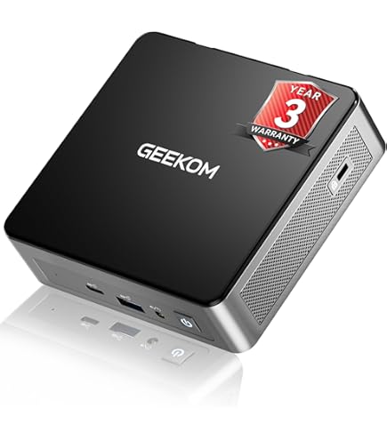GEEKOM AE7 Mini PC, AMD Ryzen 9 7940HS Processor AI Mini