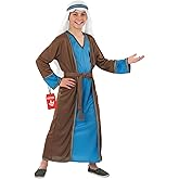 fun shack St Joseph Costume for Kids, Boys Shepherd Costume, Christmas Costumes for Kids, Boys Nativity Costumes