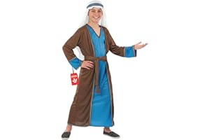fun shack St Joseph Costume for Kids, Boys Shepherd Costume, Christmas Costumes for Kids, Boys Nativity Costumes