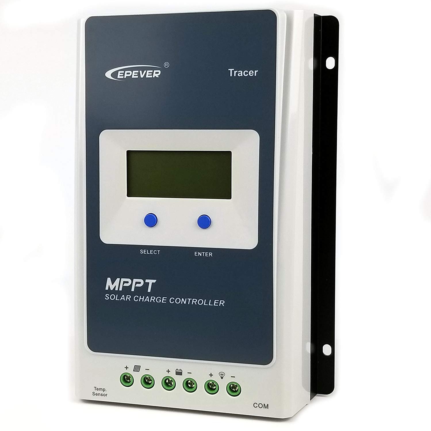 MPPT 30A Solar Charge Controller 12V 24V Auto, 30 amp Solar Charge Regulator MPPT Automatically Identifying System Voltage 100V