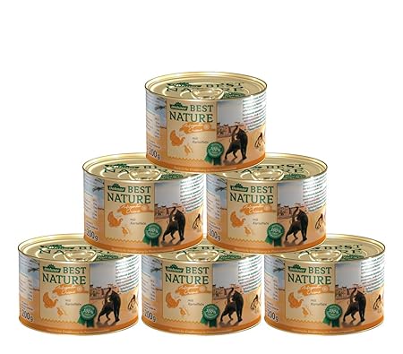 Dehner Best Nature Katzenfutter Adult, Orient, Truthahn und Wachtel, 6 x 200 g (1.2 kg)