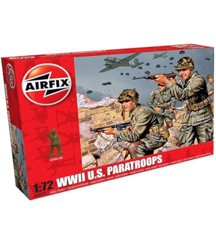 Amazon.com: Airfix Mini Army Figures - A00751V WWII US