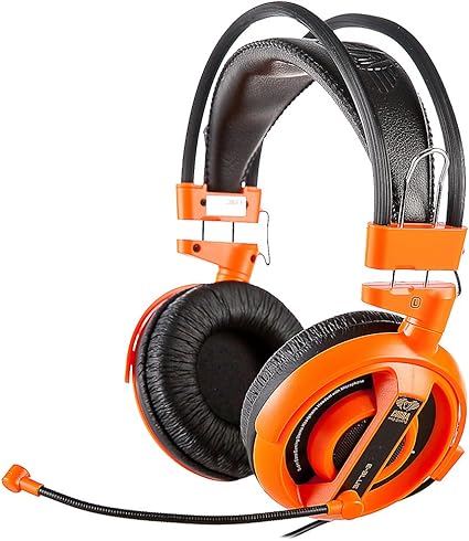 Casque gamer orange Clearance
