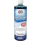 SpaChoice 1-Quart Premium Liquid Flocculant Swimming Pool Clarifier, Pool Clarifier, Made in USA