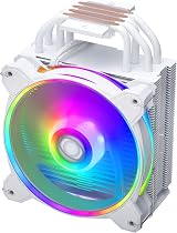 Cooler Master Hyper 212 Halo White CPU Cooler with MF120 Halo2 ARGB Fan view 6
