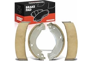 A-Premium Rear Brake Shoes Set Compatible with Chevrolet Silverado 1500 2005-2008 & GMC Sierra 1500 2005-2008, 4-PC