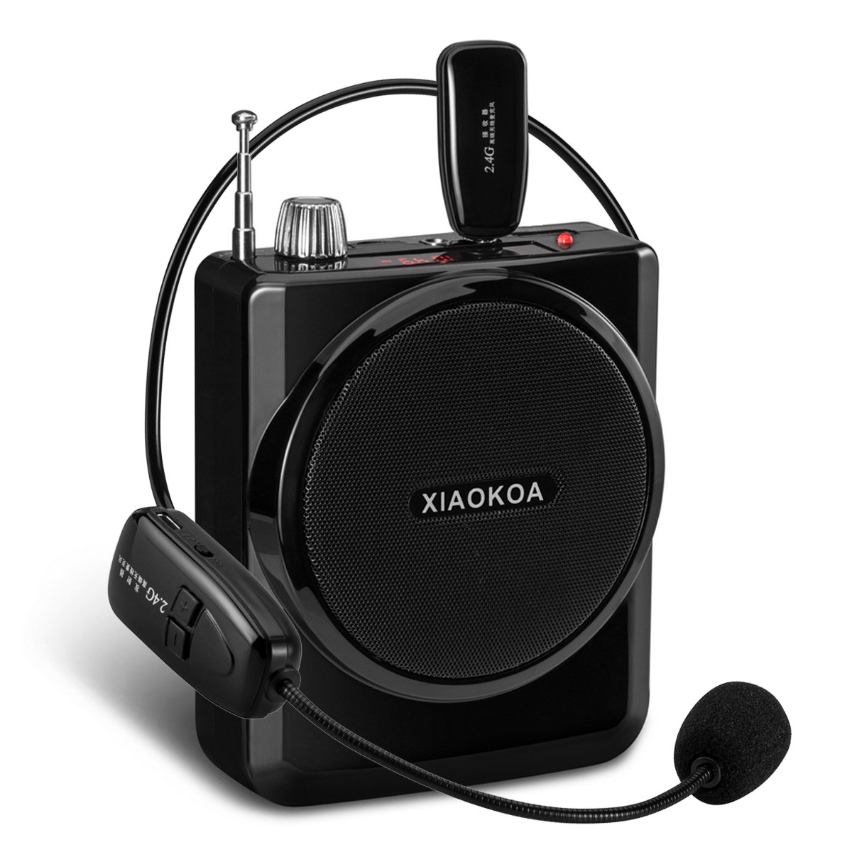 Portable Voice Amplifier 2.4G Wireless Microphone(40M, Headset... eBay