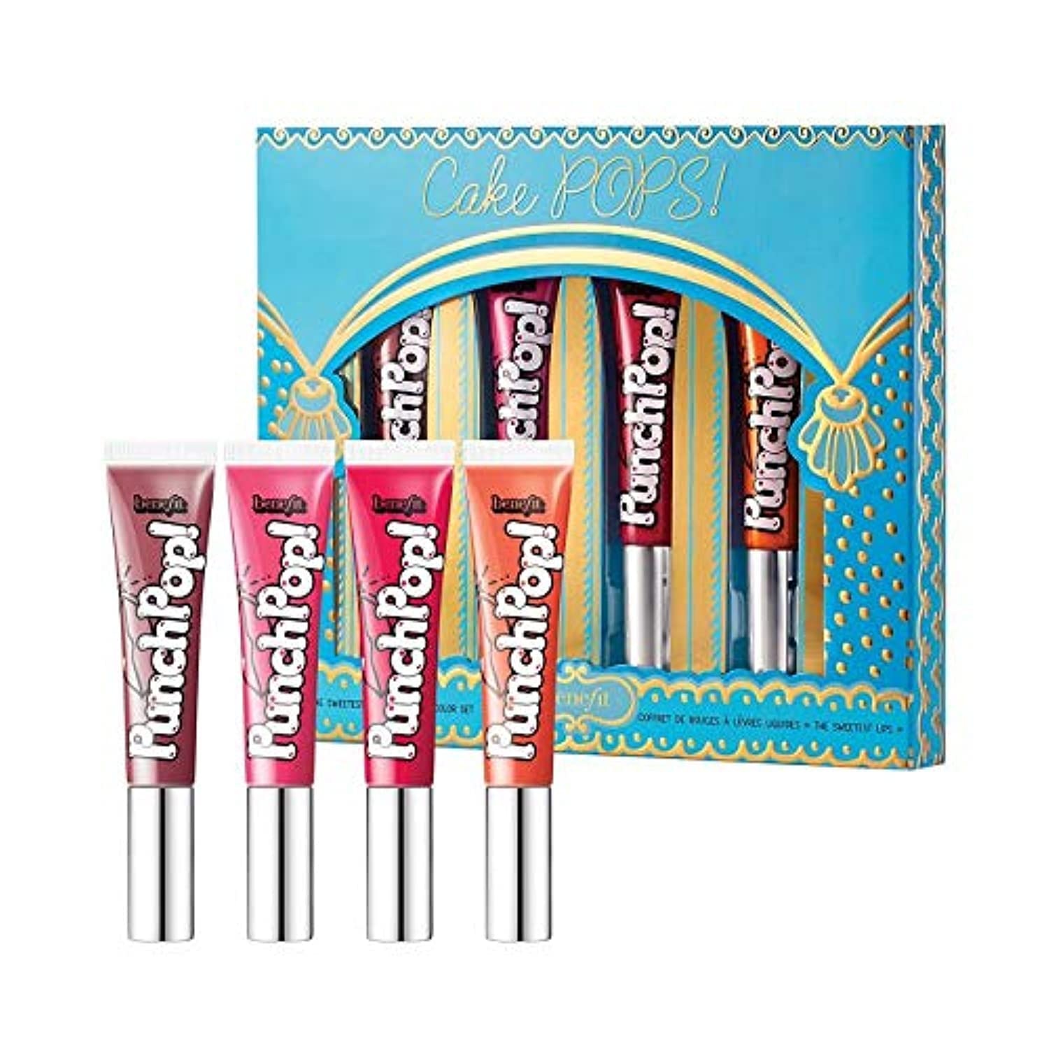 BENEFIT - Cake POPS! Bright and Bold' Liquid Lip Colour set