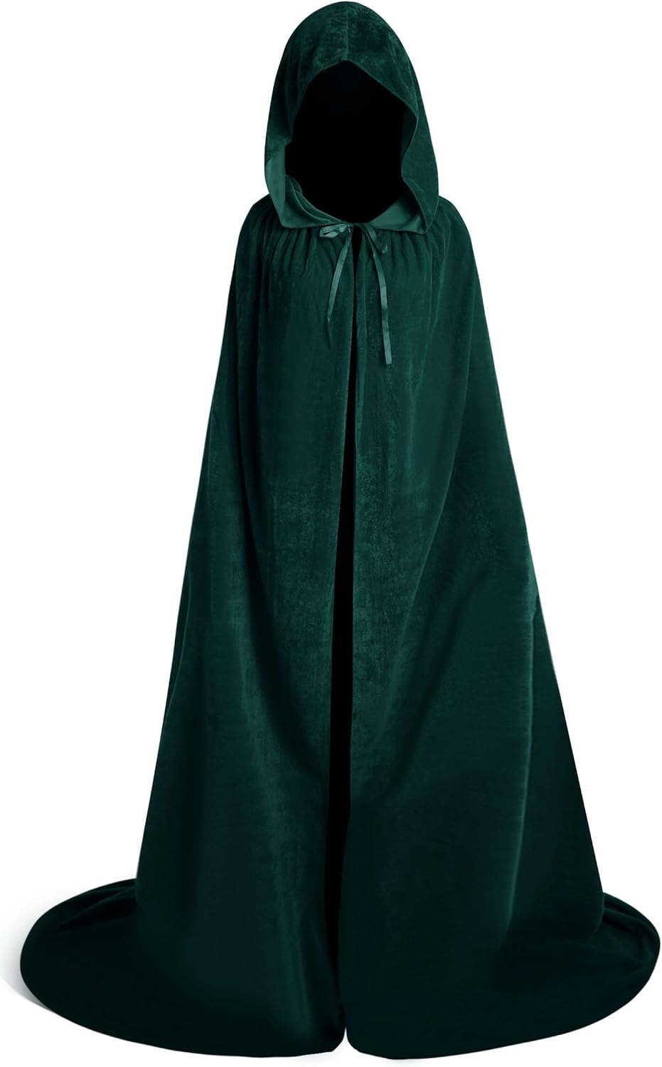 Bess Bridal Unisex Velvet Full Length Hooded Cape Halloween Costume Cosplay Cloak