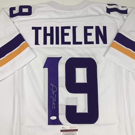 signed adam thielen jersey