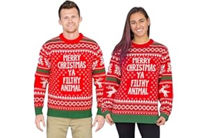Merry Christmas Ya Filthy Animal Christmas Sweater