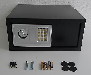 caja de seguridad electrónica (Cajas fuertes H01): Amazon.es: Hogar