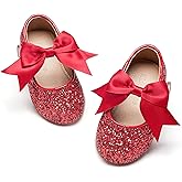 Kiderence Little Toddler Girls Dress Shoes Ballerina Ballet Flats Kids Mary Janes