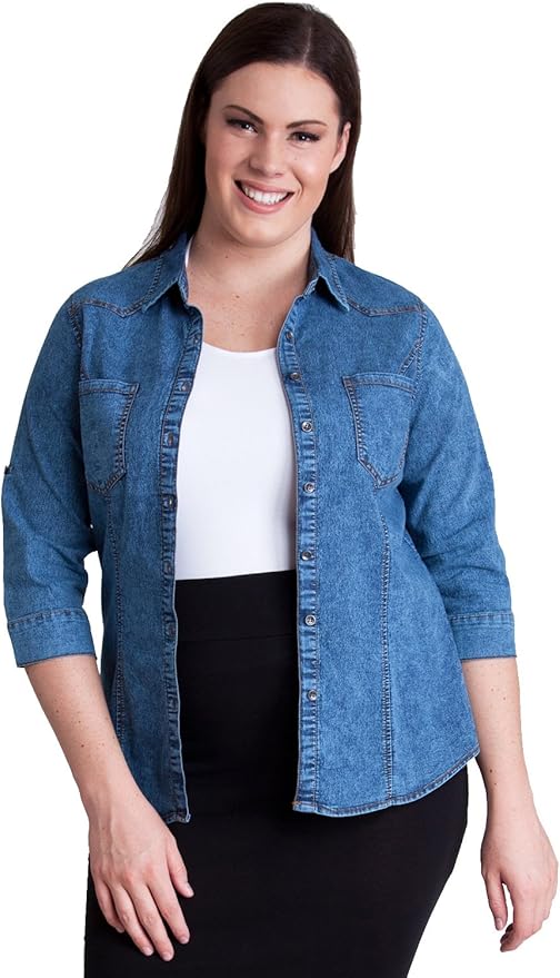 button up stretch shirt