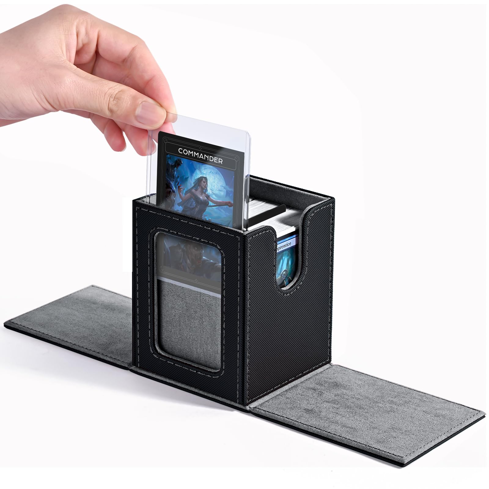 ZLCA MTG Deck Box with Commander Window