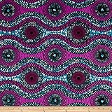 Sonna USA Supreme African Wax Print 6 Yard Purple