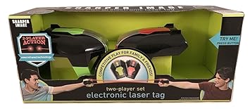 sharper image two player set electronic laser tag