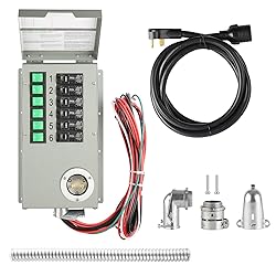 Nature's Generator Transfer Switch 6 Circuits 120V