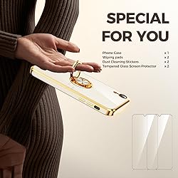 Nonional Compatible for iPhone XR Case with 2 Pack