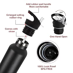 Neihepal 24oz Insulated Water Bottles Bulk 4