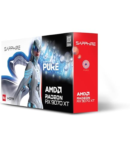 Amazon.com: Sapphire 11349-02-20G Pure AMD Radeon™ RX 9070 Gaming