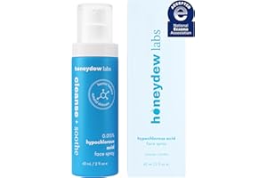 Hypochlorous Acid Spray – Dermatologist Tested HOCl Facial Cleanser for Sensitive, Acne-Prone & Irritated Skin – Soothes Redn